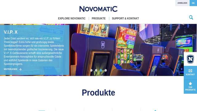 Novomatic Casino casino screenshot