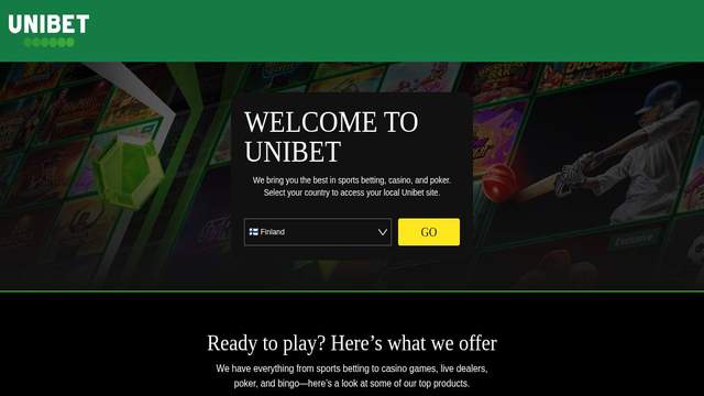 Unibet Austria casino screenshot